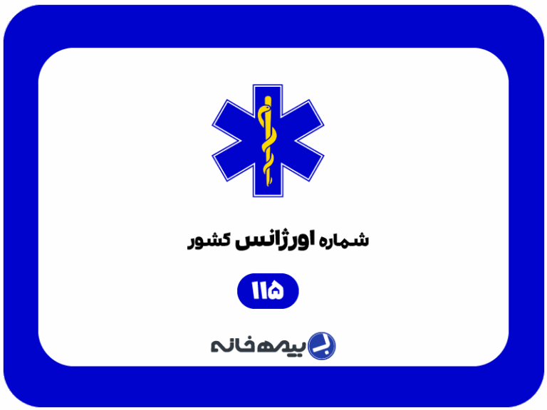 شماره اورژانس کشور 115